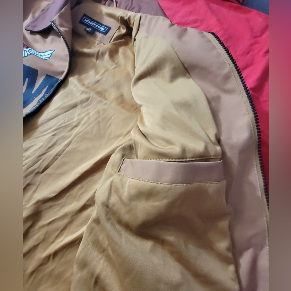 Members Only “75 Youth” Racing Zip Up Jacket - Picture 8 of 10
